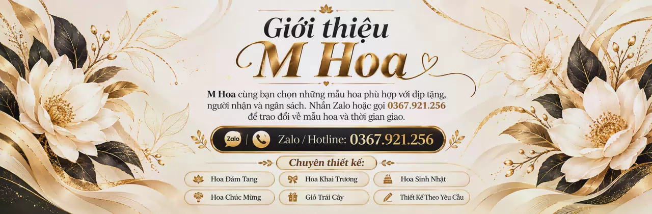 Ảnh bìa Shop hoa tươi Xã Tân Thạnh An Giang - Từ lời nhắn đến món hoa vừa ý